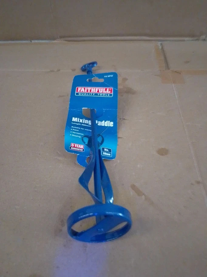 Faithfull FAIMP60 Paint Mixing Paddle Multicolor 60mm 13.78x2.36in New