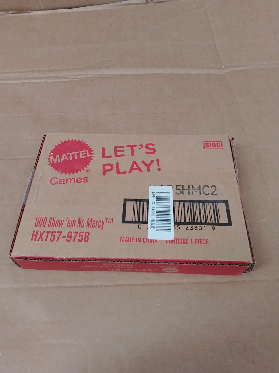Mattel Games UNO HXT57 Show ‘em No Mercy Card Storage Ages 7+ 2-6 Players New