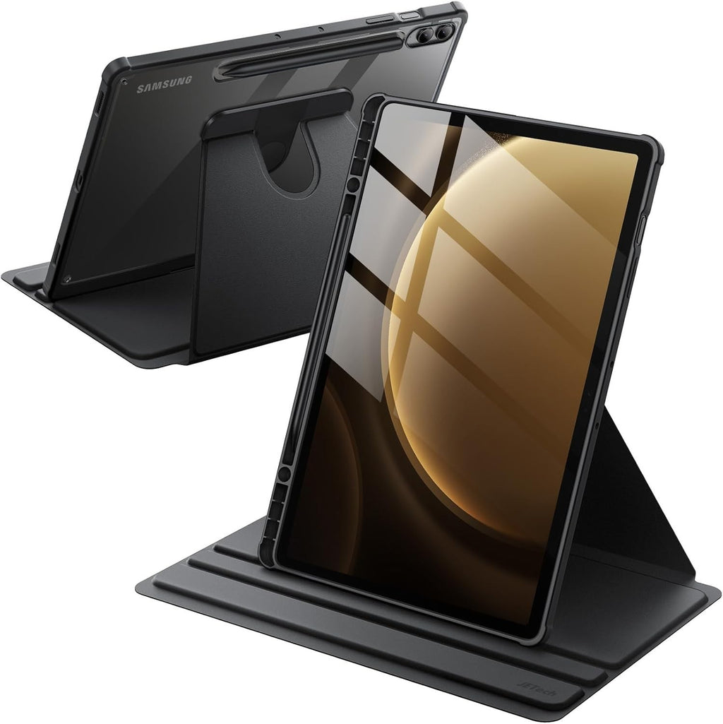 JETech Rotating Case Samsung Galaxy Tab S10+ 2024 Tab S9 FE+ New
