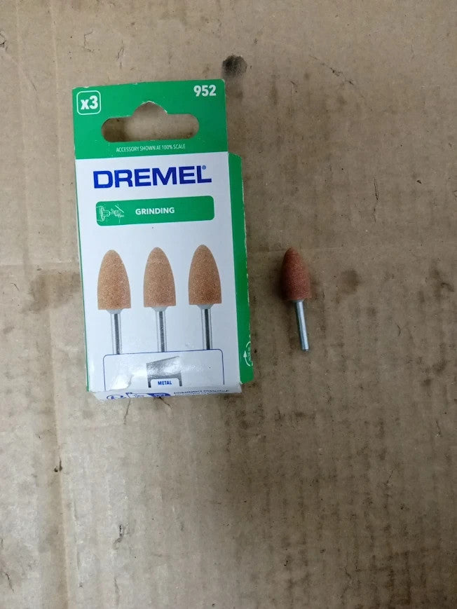 Dremel 932 Aluminium Oxide Grinding Stones Accessory 1pc Cylindrical New
