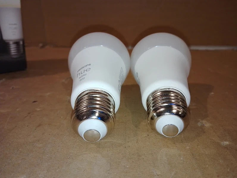 Philips Hue New White Smart Light Bulb 60W 806 Lumen 2 Pack E27 Edison Screw New