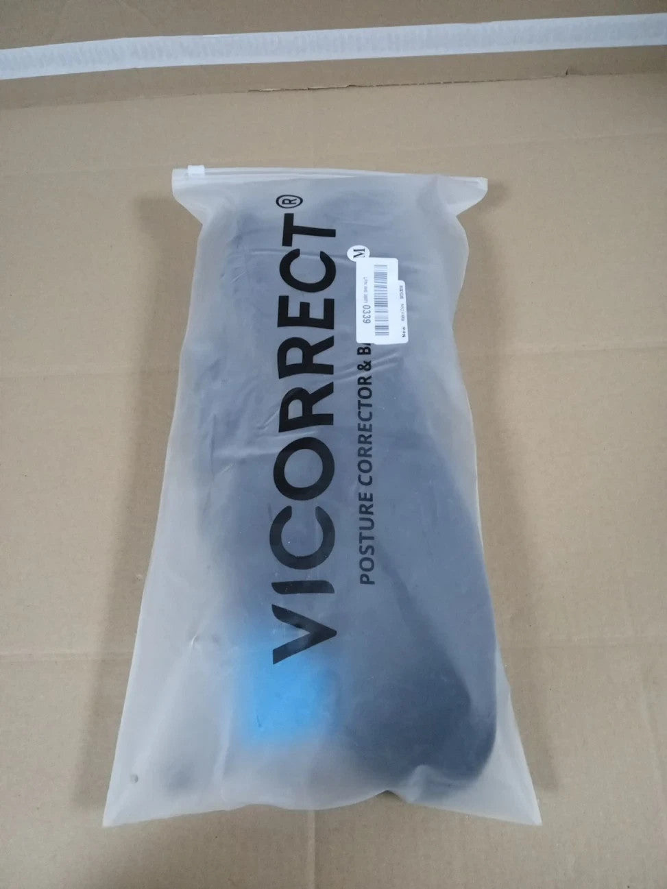 Vicorrect Posture Corrector Unisex Back Brace Support Shoulders Medium New