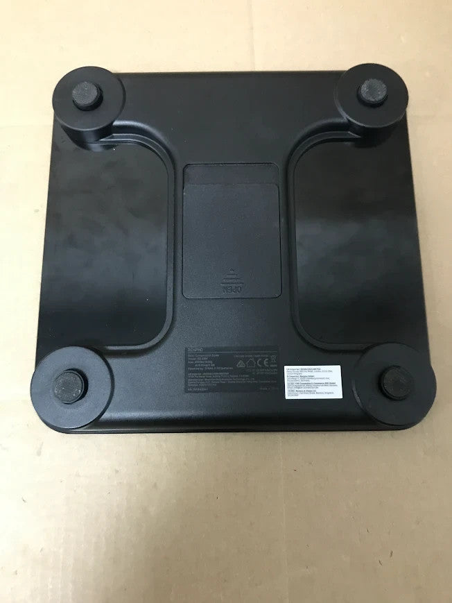 Renpho Smart Body Bluetooth Bathroom Scale Capacity 180kg 28x28x2.5cm Black