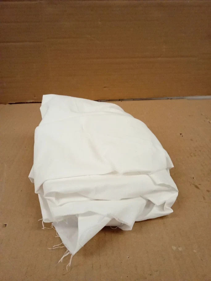 100% Cotton Plain Fabric 60Inch Wide 150cm Wide 150gsm Material Sewing White New