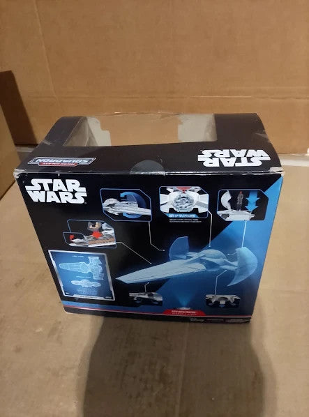 Star Wars Micro Galaxy Squadron Infiltrator 10in Vehicle 2.5in Speeder Stand New