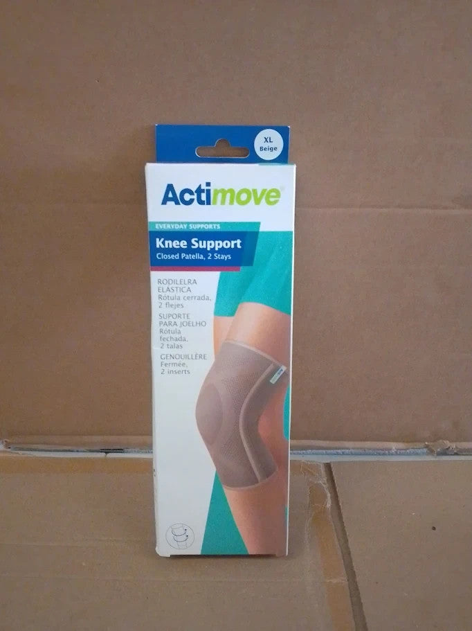 Actimove Everyday Supports Knee Support Closed Patella 2 Stays Unisex XL New