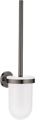 Grohe Essentials 40374A01 Toilet Brush Set Hard Graphite 10x10x398mm New