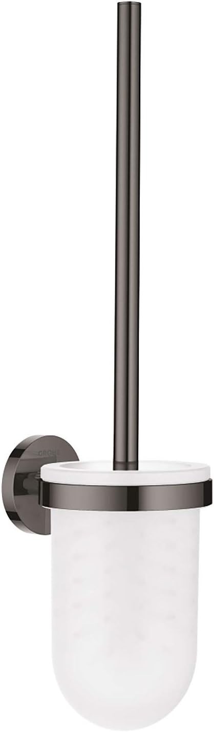 Grohe Essentials 40374A01 Toilet Brush Set Hard Graphite 10x10x398mm New
