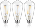 Dicuno Vintage Edison Light Led Bulb E27 Edison Screw ST64 6W Warm White New