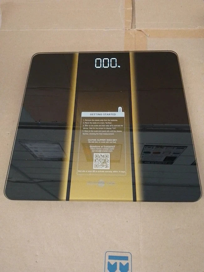 RunStar Scale Body Weight Digital Bathroom Scale High Precision Clear LED