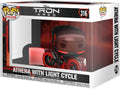 Funko Pop Ride Tron Ares Athena Light Cycle Collectable Vinyl Figure New