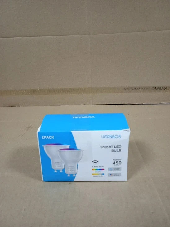 Upxnbor GU10 Smart Bulb Alexa Light Bulb Smart Spotlight Bulb 4.5W 1pc New