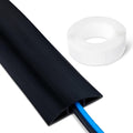 Amazon Basics Floor Cord Cover 182.88cm Length 6.6cm Diameter Black New