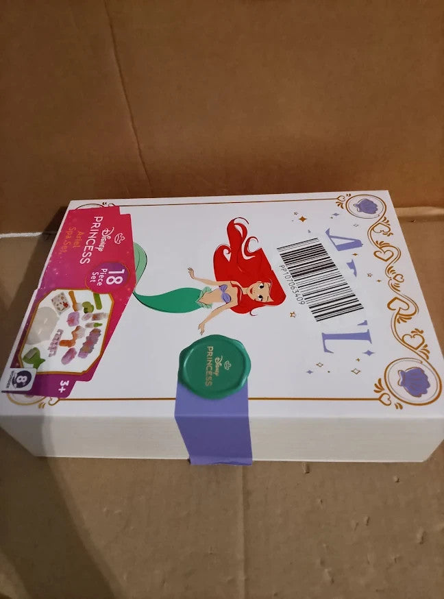 Disney Princess Ariel Wooden Spa Pretend Playset Mirror Accessories 3+ Design