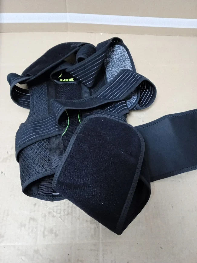 Rakiie Posture Corrector Unisex Upgraded Back Brace Enhanced Support XL New