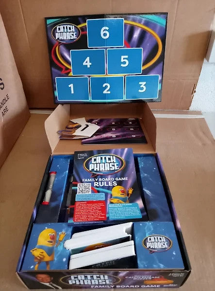 Catchphrase Stephen Mulhern Family Board Game Say What You See 8+ New