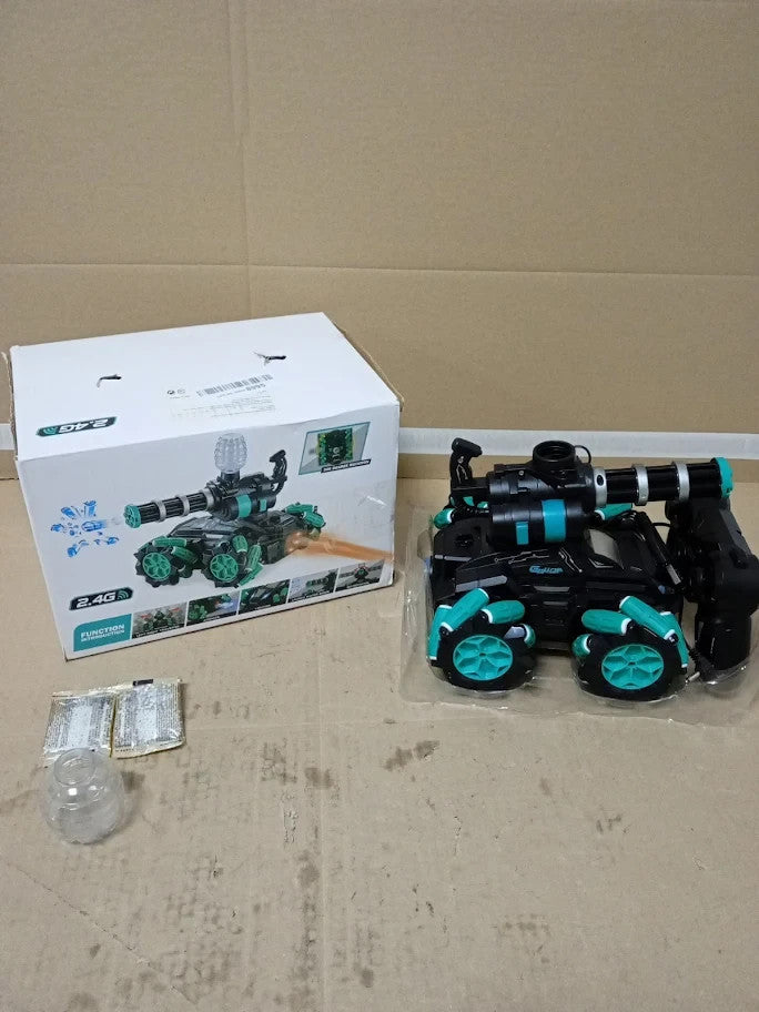 2.4GHz RC Stunt Tank Spray Mist Drift Car Remote Control Rechargeable Toy 6+ New