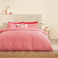 Catherine Lansfield Bamford Gingham Check Double Duvet Cover 200x200cm Set New