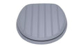 Argos Home Tongue Groove Style Toilet Seat 45x37.3x5.3cm Grey New