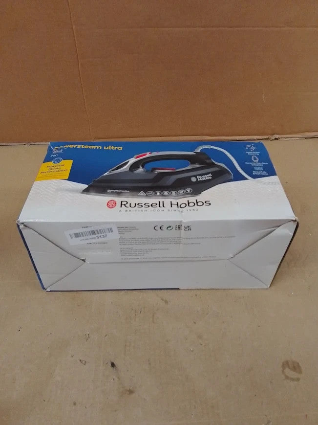 Russell Hobbs Steam Iron 3100W 210g min Extra Steam Boost 70 g/min 20630