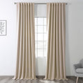 Hpd Half Price Drapes Room Darkening Curtains 50x120 Long Bedroom Cream New