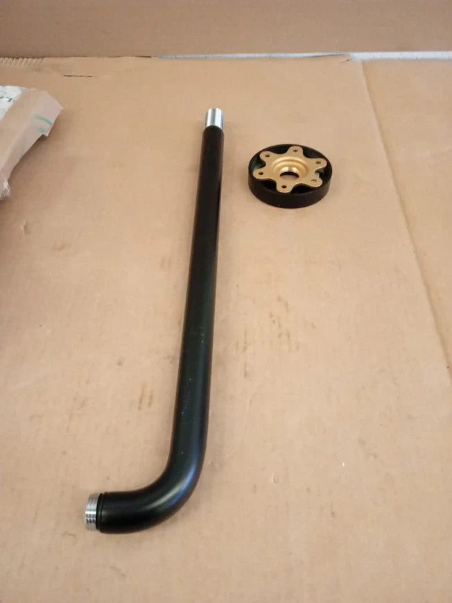 Hansgrohe 27413670 Shower Arm 38.9cm Matte Black 389mm New