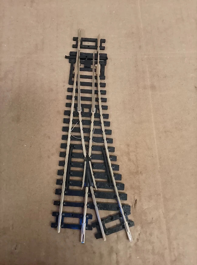 Hornby R8072 OO Gauge Left Hand Point Track Model Railway Track Piece 1:76 Scale