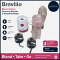 Breville Active Personal Blender Smoothie Maker 350w 2 Portable Blender
