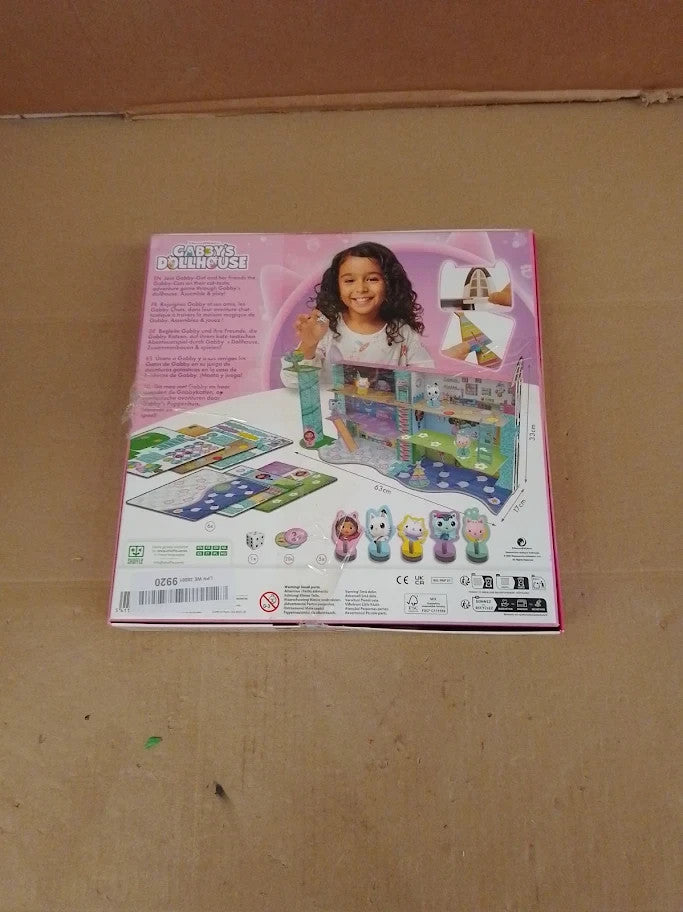 Shuffle FSCGabby Dollhouse Cat-tastic Dollhaouse Game For children 4+ White New