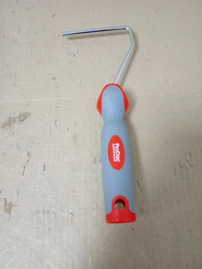 ProDec Advance 4inch Mini Paint Roller Frame Soft Grip Universal Push Fit Handle