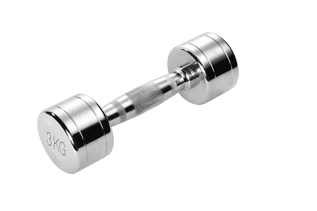 Trendy Sport Chrome Dumbbell Trendy Sport weight 1pc 3.0 Kg 30x22cm New