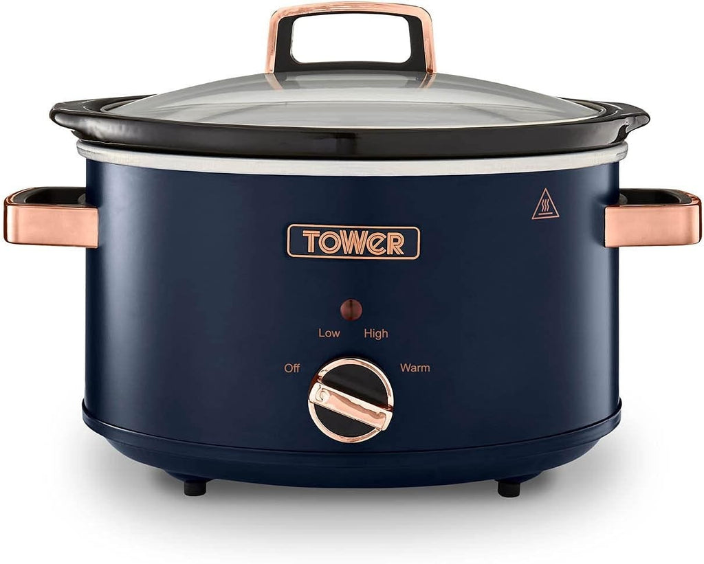 Tower Cavaletto 3.5Litre Slow Cooker With 3 Heat Settings Cool Touch Handles New