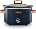 Tower Cavaletto 3.5Litre Slow Cooker With 3 Heat Settings Cool Touch Handles New