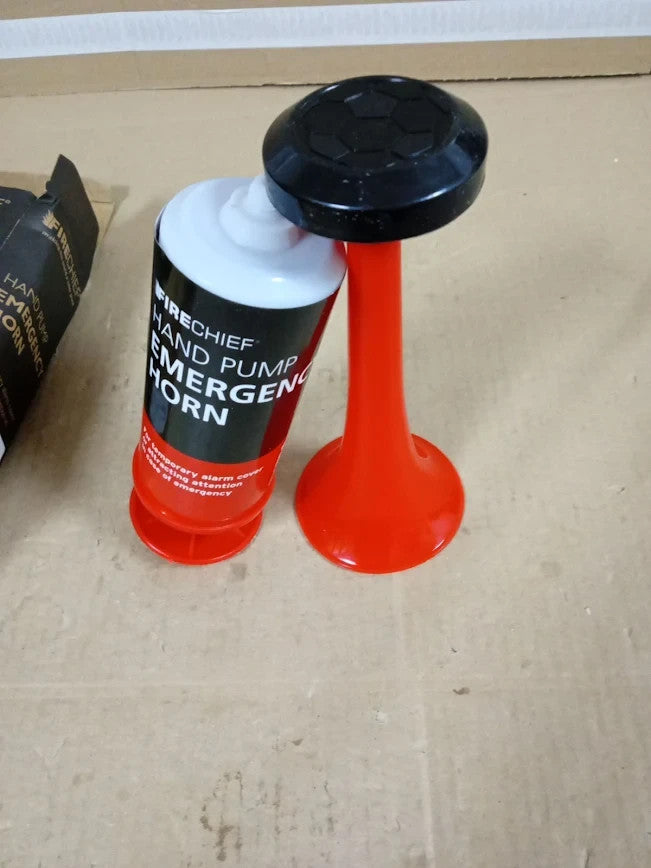 Firechief Hand Pump Air Horn Reusable Airhorn Raising Alarm In Emergencies New