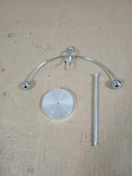 ThinkTop Weightlifter Kinetic Art Balance Steel Balance Physics 18.5x4x17cm New