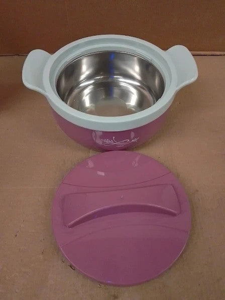 Milton Casserole Hot Food Pot Insulated 2150ml Stainless Steel Lid 74 Oz