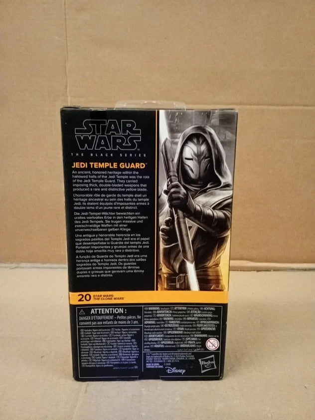 Star Wars Black Series Jedi Temple Guard Clone Wars Collectible 15cm 4+ New