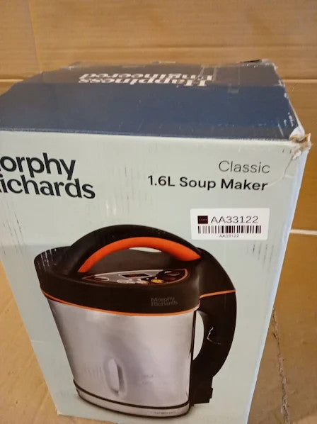 Morphy Richards Soup Maker 1.6L Multi Settings LED Displayed Panel 1000W