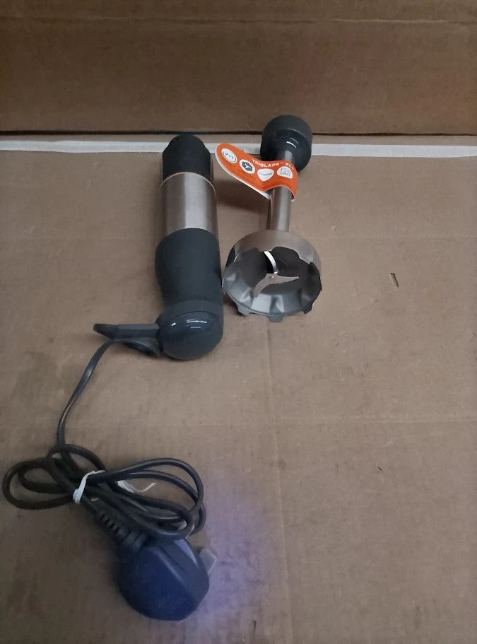 Kenwood Triblade XL Hand Blender Mixer Anti Splash 500ml HBM60307GY 1000W New