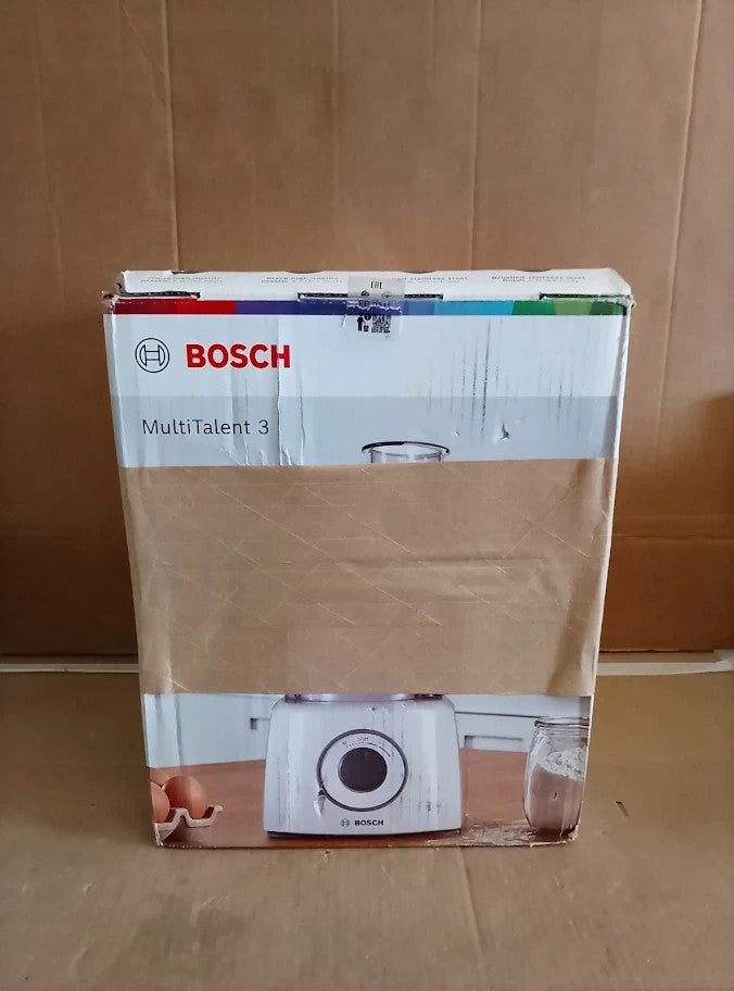Bosch MultiTalent 3 MCM3100WGB Compact 700 W Food Processor White