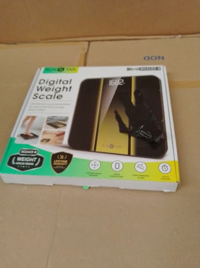 RunStar Scale Body Weight Digital Bathroom Scale High Precision Clear LED
