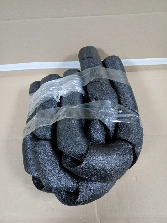 PATIKIL Foam Pipe Insulation Tubes 25inx1in ID Black Wrap Cover Multi-Purpose