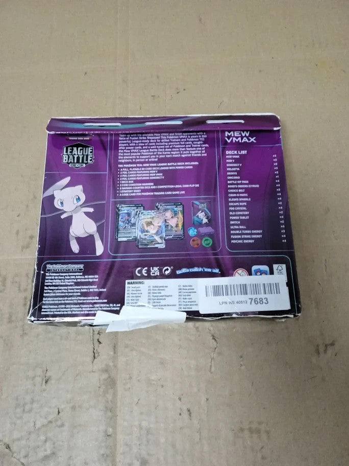 Pokemon TCG Mew Vmax League Battle Deck 60Cards Ready Play Deck 6+