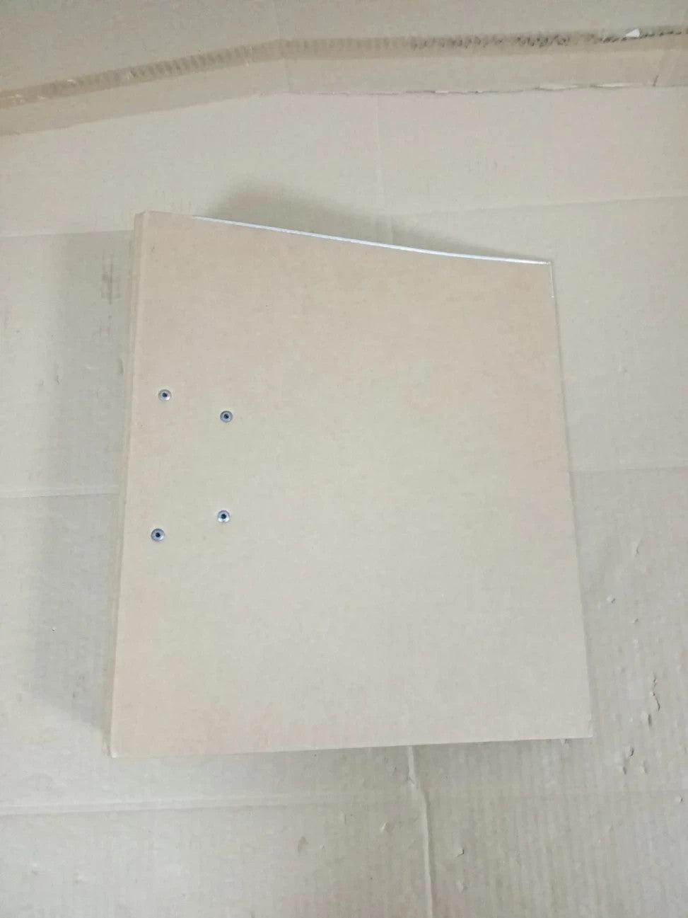 Oxford Touareg A4 8cm Metal Wide Binder Beige  285x80x318mm 1 Piece New