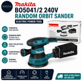 Makita BO5041/2 240V Random Orbit Sander Corded Electric Power Tool Design
