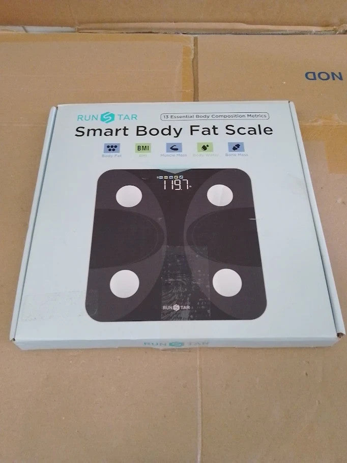 RunSTAR Scales Body Weight Fat Percentage Ultra Pecision Digital 400lb New
