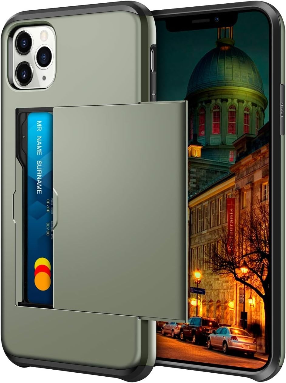 Coolden iPhone 11 Pro Case Wallet Shockproof Protective Heavy Duty Hard Back New