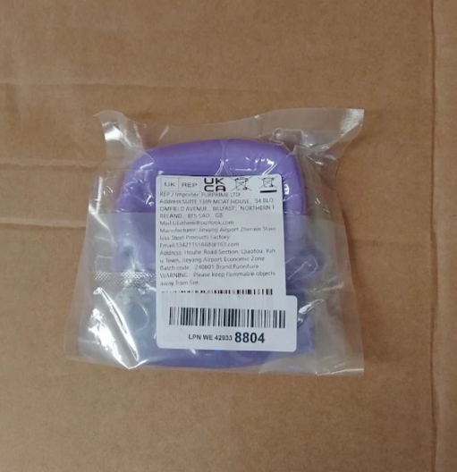 FunnAura Interactive Bitzee Pet Case Purple Protective Shockproof Carry Case New