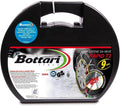 Bottari 18820 Rapid T2in 9mm Car Passenger Snow Chains TUV ONORM Size 100 New