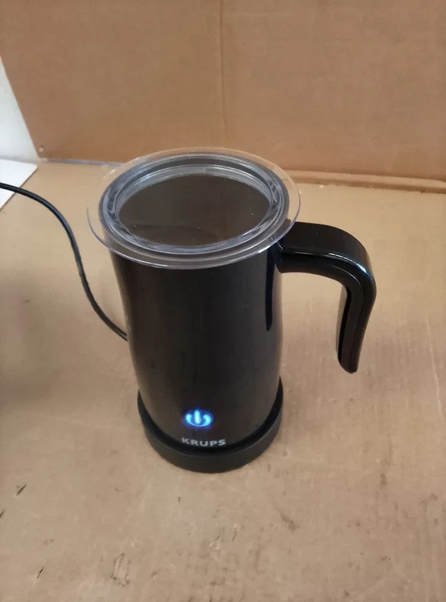 Krups Electric Milk Frother One Touch Control Hot Cold Foam Non Stick XL1008 New